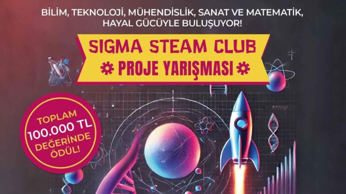 Türkiye genelinde düzenlenen Sigma Steam Club yarışmasında  aldığımız derece